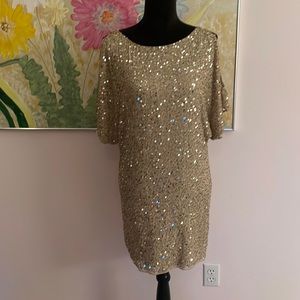 Nude Sparkly Dress